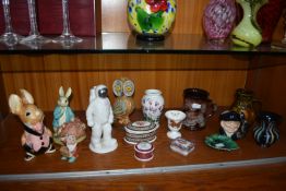 Assorted Pottery Including Pendelfin Rabbits, etc.