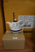 *Eighteen Blue & White Tea for One Teapot Cups