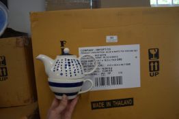 *Eighteen Blue & White Tea for One Teapot Cups