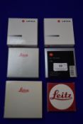 Six Assorted Leica Filters with Packaging