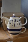*Eighteen Blue & White Tea for One Teapot Cups