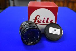 Leica Elmarit R 1:2.8/35mm Lens with Packaging