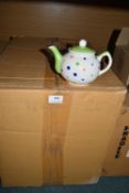 *Twenty-Four Rainbow Polka Dot Small Teapots