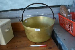 Victorian Brass Jam Pan