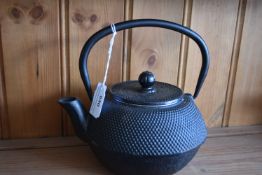 Chinese Cast Iron Teapot