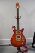 Vintage VRS Electric Guitar with Stand