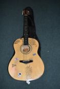 Unmarked Acoustic Guitar with Personalised Soft Ca