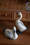 Two Decorative Ducks