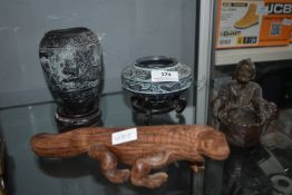 Ethnic Carvings and Pots