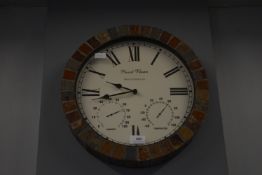 Pascal Veran Radio Controlled Clock with Mosaic Ti