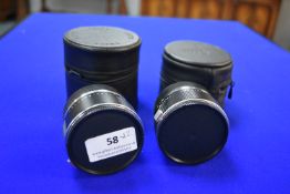 Leica Macro Adapter/R, and Extender/R 2X for Leica