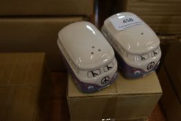 *Two VW Camper Cruet Sets