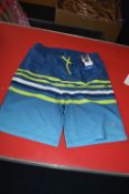 Spyder Swim Boy’s Blue Swim Shorts Size: 11-12 years