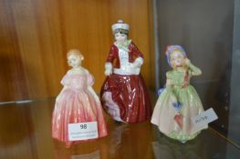 Three Small Royal Doulton Figurines