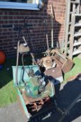 Vintage Qualcast and Land Master Petrol Lawnmowers