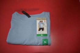 *Mondetta Women’s Blue Short Sleeve Active T-Shirts 2pk Size: XL