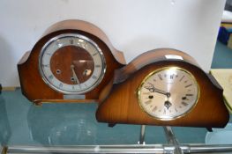 Two 1950’s Mantel Clocks
