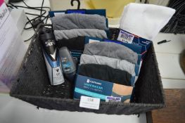 Men’s Cotton Underpants, Socks, and Deodorant