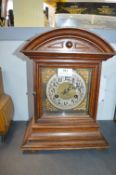 Victorian Oak Cased Bracket Clock
