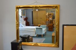 Gilt Framed Bevelled Edge Mirror
