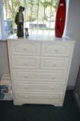 White Seven Drawer Storage Chest