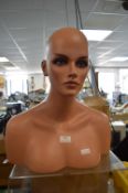 Female Mannequin Bust