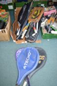 Assorted Tennis Rackets