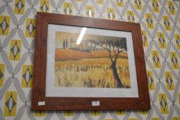 Framed Continental Print