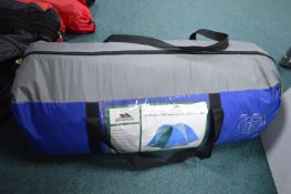 Trespass Six Man Darkened Room Dome Tent