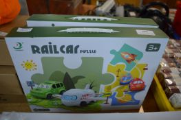 Children’s Rail Car Puzzles
