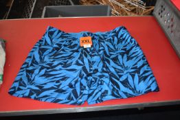 *DKNY Blue Swim Shorts Size: XXL
