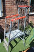 Jobber Folding Aluminium Platform Ladder
