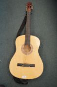 Unmarked Acoustic Guitar