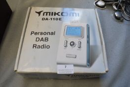 Mikomi Personal DAB Radio