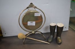 Dinner Gongs and a Pair of Boots