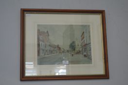 Original Watercolour North Bar Within by Graham Deans