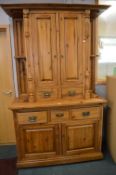 Solid Pine Storage Cupboard