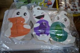 Five Halloween Door Signs