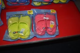 Two Pairs of 32 Degrees Youth Cushion Slides Size: S