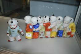 Chinese Children Pottery Figures