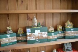 Six Lilliput Lane Cottages