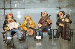 Four Musical Clowns
