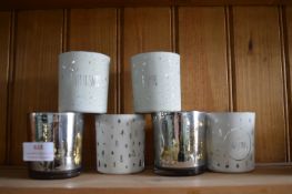 Six Christmas Tealight Holders