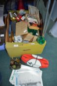 Assorted Household Goods, Decorative Items, Glassware, etc.