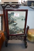 Small Tabletop Revolving Chinese Screen