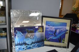 Two 3D Pictures and a Mirror