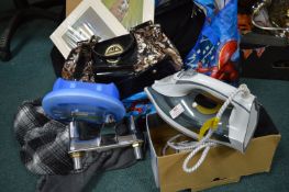 Household Goods Including Stream Iron, etc.