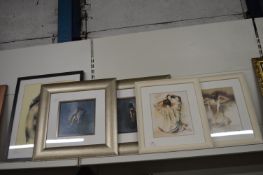 Five Framed Female Studies