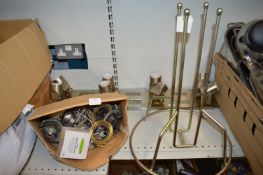 Ceiling Lights, Fittings, and a Metal Stand