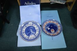 Royalty Wall Plates Including Wedgwood etc.